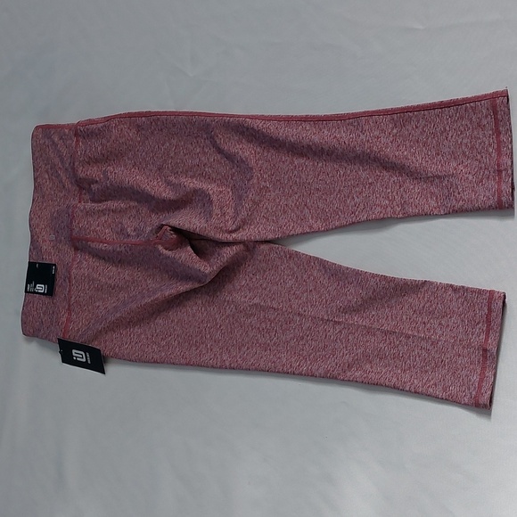IDEOLOGY Womens high Rise crop leggings athletic swet wine size S - Picture 2 of 10